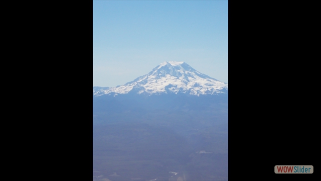 We followed the volcanos to Seattle ...
